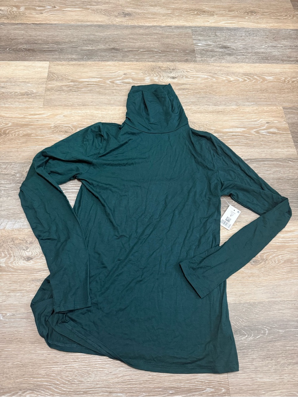 dip Evergreen Turtleneck Long-Sleeve Top